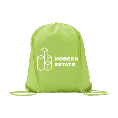 PROMOBAG 210D BACKPACK RUCKSACK in Lime