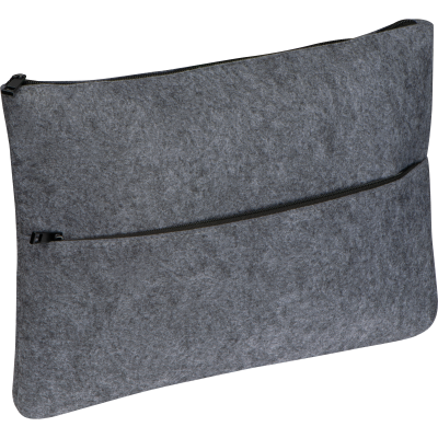 R-PET DOCUMENT BAG in Anthracite Grey