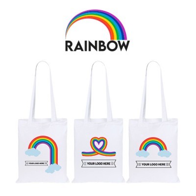 RAINBOW 50Z COTTON BAG