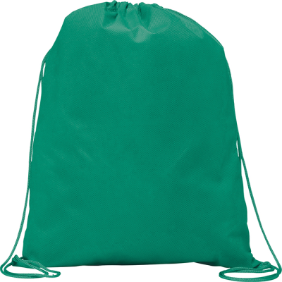 RAINHAM DRAWSTRING BACKPACK RUCKSACK BAG in Green Mid