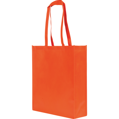 RAINHAM NON WOVEN SHOPPER TOTE in Orange