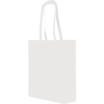 RAINHAM NON WOVEN SHOPPER TOTE in White