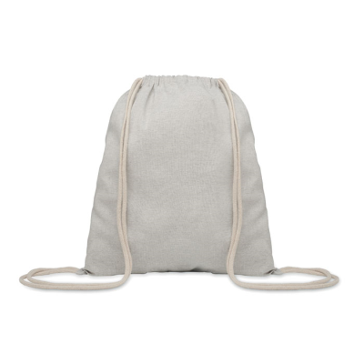 RECYCLED 140 GR & M² COTTON BAG in Grey