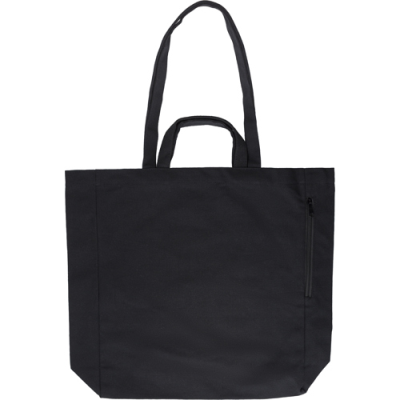 RECYCLED COTTON BAG in Black