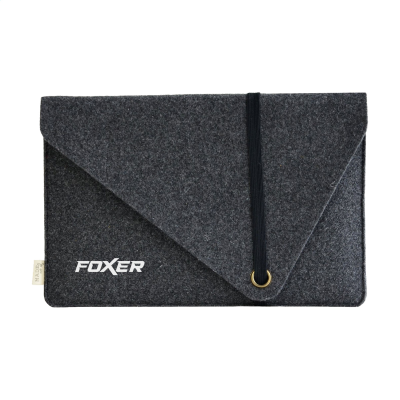 RECYCLED FELT LAPTOP SLEEVE 14 INCH in Black