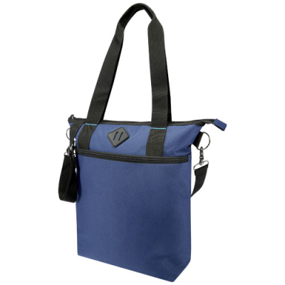 REPREVE® OUR OCEAN™ 15 INCH GRS RPET LAPTOP TOTE BAG 12L in Navy