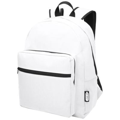 RETREND GRS RPET BACKPACK RUCKSACK 16L in White