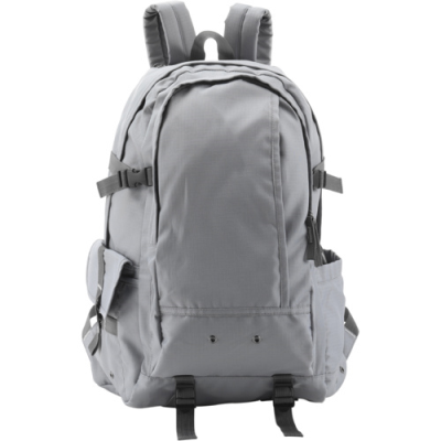 RIPSTOP BACKPACK RUCKSACK in Grey