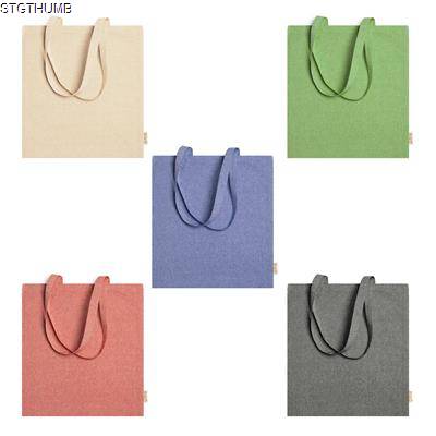 RIVOLI 100% RECYCLED COTTON BAG in Heather Finish