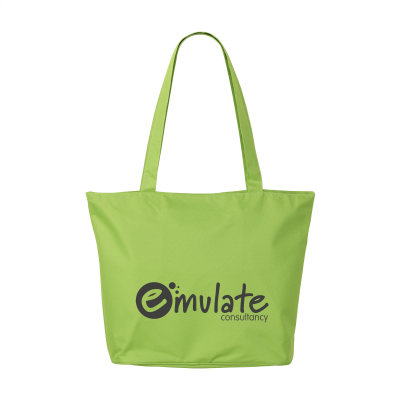 ROYAL XL SHOPPER TOTE BAG in Lime