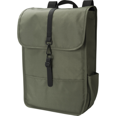 RPET BACKPACK RUCKSACK in Green