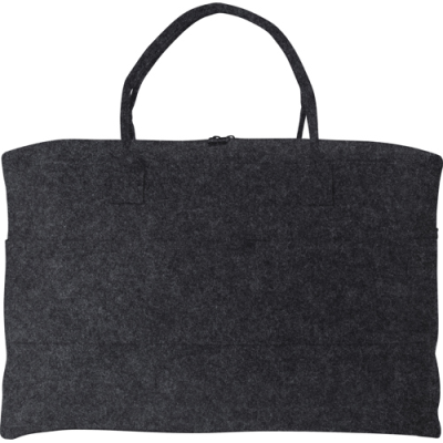 RPET FELT DUFFLE BAG in Dark Grey