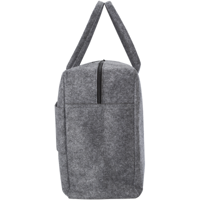 RPET FELT DUFFLE BAG in Grey