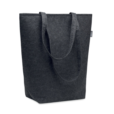 RPET FELT EVENT & SHOPPING BAG in Grey