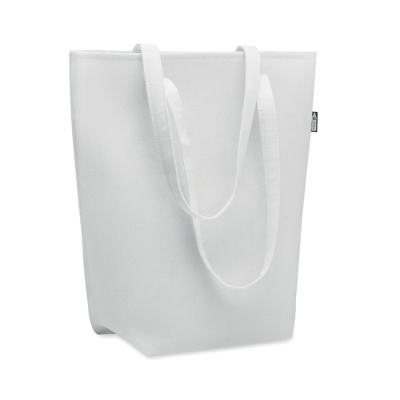 RPET FELT EVENT & SHOPPING BAG in White