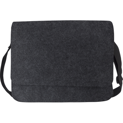 RPET FELT LAPTOP BACKPACK RUCKSACK in Dark Grey