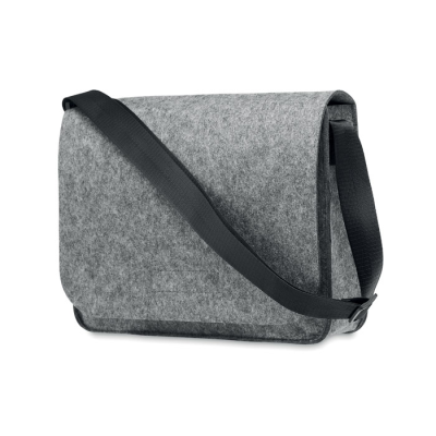 RPET FELT LAPTOP BAG in Grey