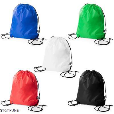 RPET LARUS DRAWSTRING BACKPACK RUCKSACK