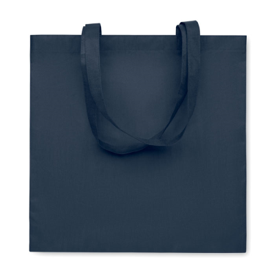 RPET NON-WOVEN SHOPPER TOTE BAG in Blue