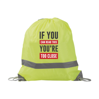 SAFEBAG BACKPACK RUCKSACK in Fluorescent Yellow