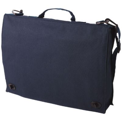 SANTA-FE 2-BUCKLE CLOSURE CONFERENCE BAG 6L in Navy