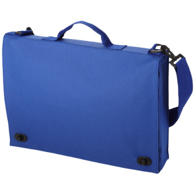 SANTA-FE 2-BUCKLE CLOSURE CONFERENCE BAG in Blue