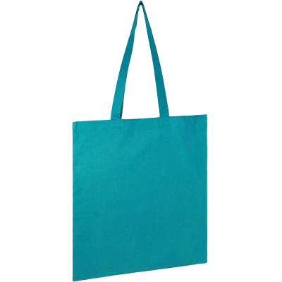 SEABROOK ECO 5OZ RECYCLED COTTON TOTE in Blue Bright