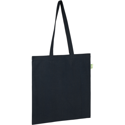 SEABROOK ECO 5OZ RECYCLED COTTON TOTE in Blue Navy