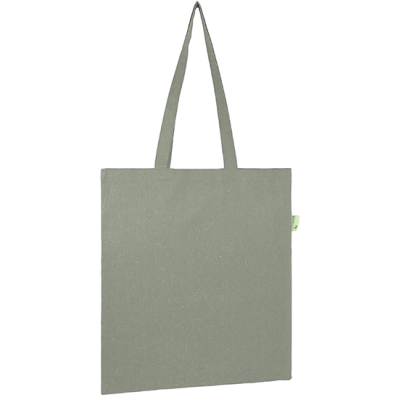 SEABROOK ECO 5OZ RECYCLED COTTON TOTE in Grey