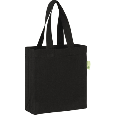 SEABROOK ECO RECYCLED GIFT BAG in Black