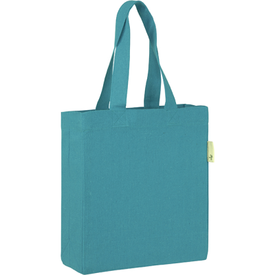 SEABROOK ECO RECYCLED GIFT BAG in Blue Bright