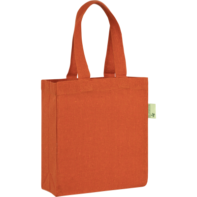 SEABROOK ECO RECYCLED GIFT BAG in Orange