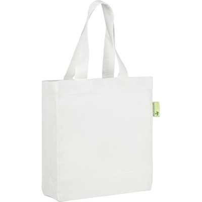 SEABROOK ECO RECYCLED GIFT BAG in White