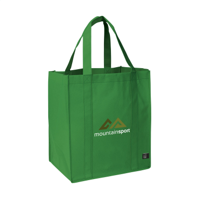 SHOP XL GRS RPET (80 G & M²) SHOPPER TOTE BAG in Green