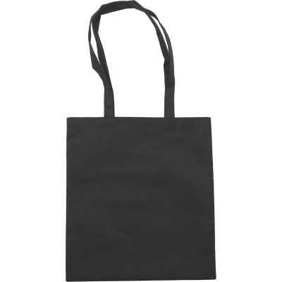 SHOPPER TOTE BAG in Black