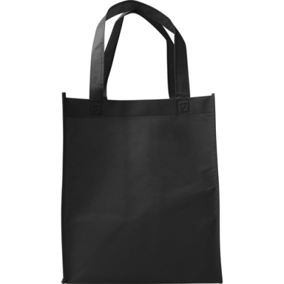 SHOPPER TOTE BAG in Black