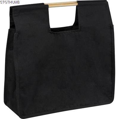 SHOPPER TOTE BAG in Black