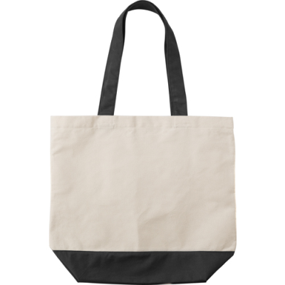 SHOPPER TOTE BAG in Black