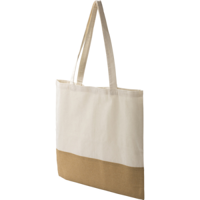 SHOPPER TOTE BAG in Khaki