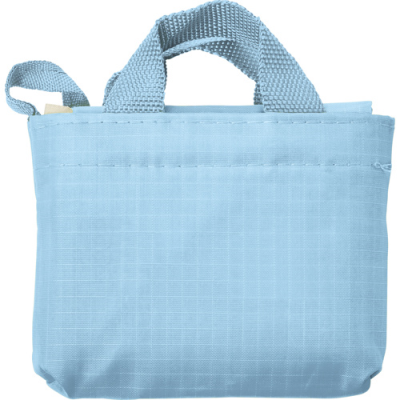 SHOPPER TOTE BAG in Light Blue