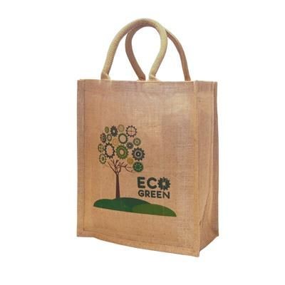 TATTON JUTE SUSTAINABLE CARRIER BAG - MEDIUM