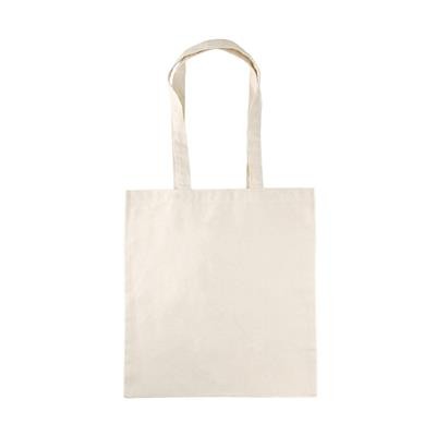 TAYA NATURAL 100% CANVAS ECO SHOPPER 8OZ TOTE BAG with Long Handles