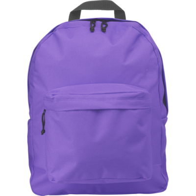 THE CENTURIA - POLYESTER BACKPACK RUCKSACK in Purple