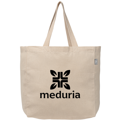 TORONTO - 225 GSM RECYCLED COTTON SHOPPER TOTE BAG