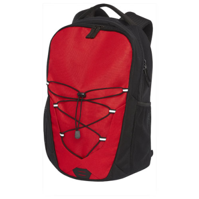 TRAILS BACKPACK RUCKSACK 24L in Red & Solid Black