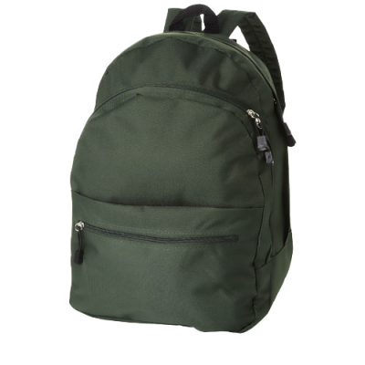 TREND 4-COMPARTMENT BACKPACK RUCKSACK 17L in Forest Green