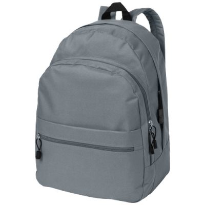 TREND 4-COMPARTMENT BACKPACK RUCKSACK 17L in Grey