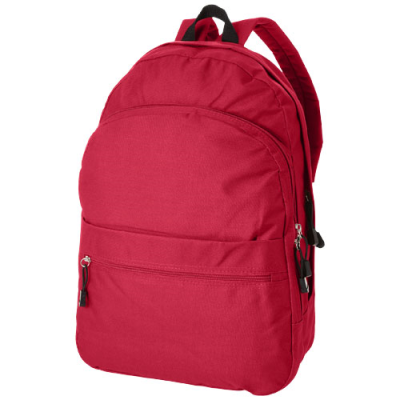 TREND 4-COMPARTMENT BACKPACK RUCKSACK 17L in Red