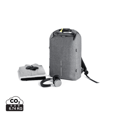 URBAN ANTI-THEFT CUT-PROOF BACKPACK RUCKSACK in Grey