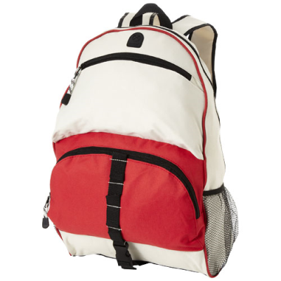 UTAH BACKPACK RUCKSACK 23L in Red & Off White